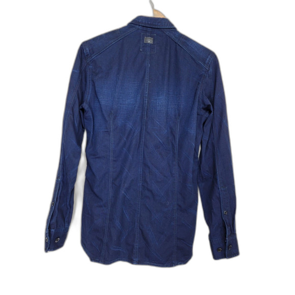 G-Star Raw Denim Jean Button-up Shirt - Small - Picture 2 of 6